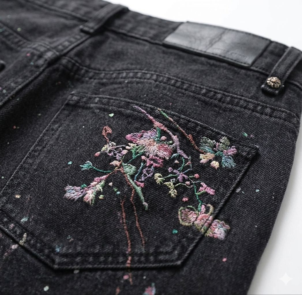 Obsidian Wash Denim